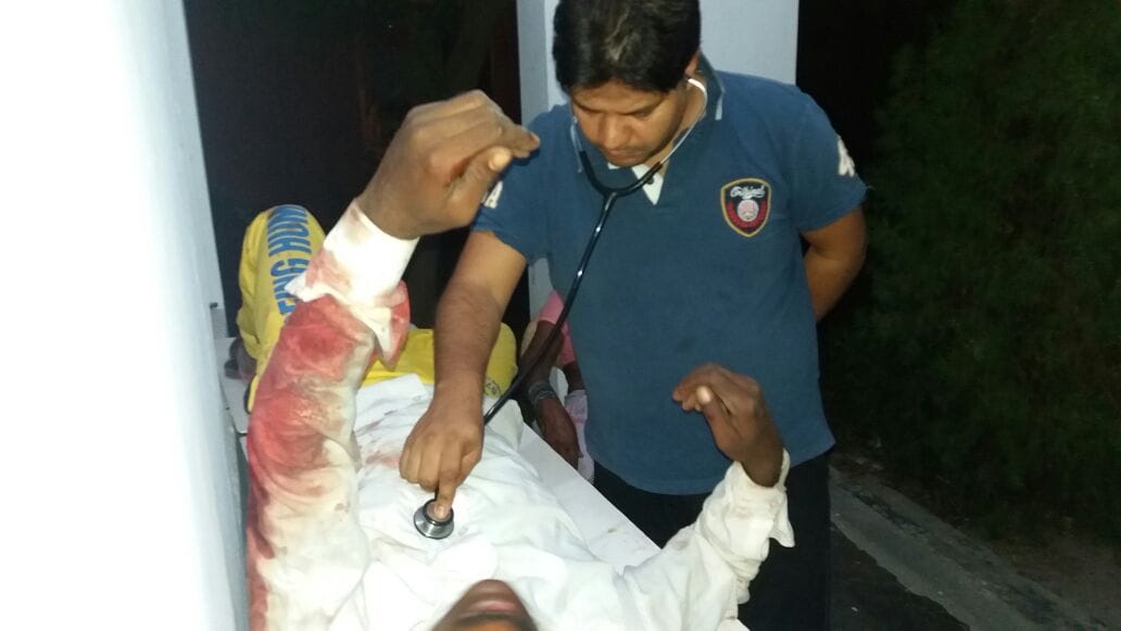 Azamgarh muslim youth attack on dalit basti
