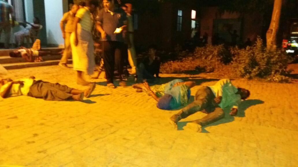 Azamgarh muslim youth attack on dalit basti