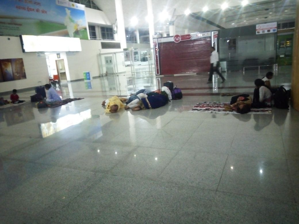 Flight pilot says that my duty is over at varanasi airport