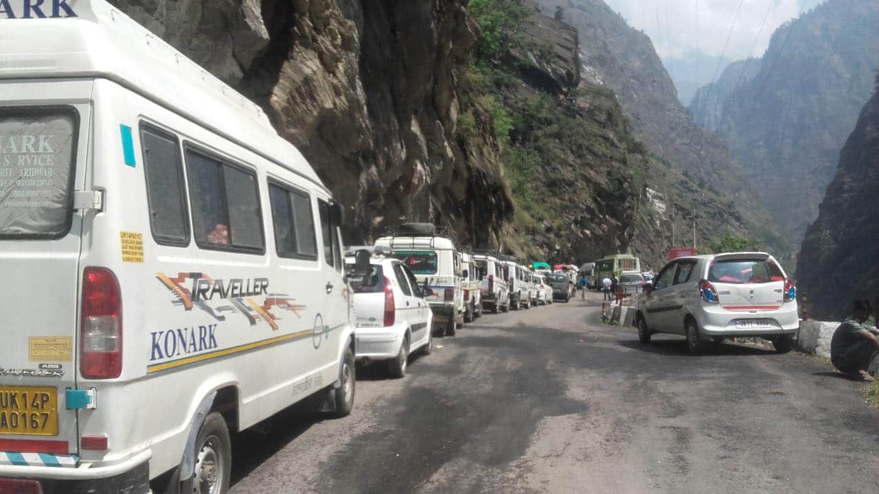 landslide in badrinath highway photos