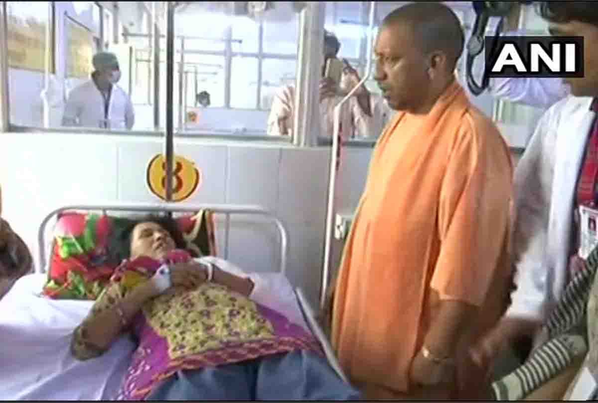 CM Yogi paid a surprise visit to BR Ambedkar Hospital in Etawah