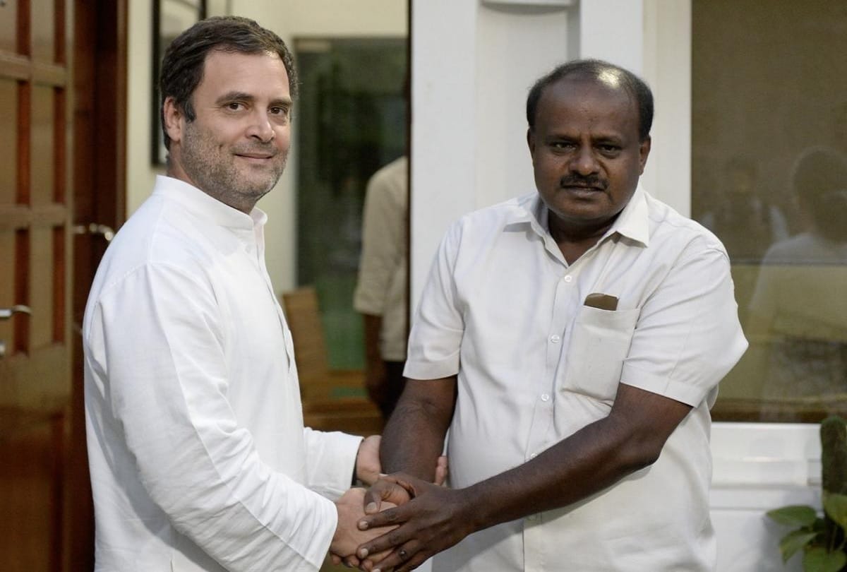 karnataka cabinet expansion: Karnataka Congress leaders camp in Delhi for portfolios