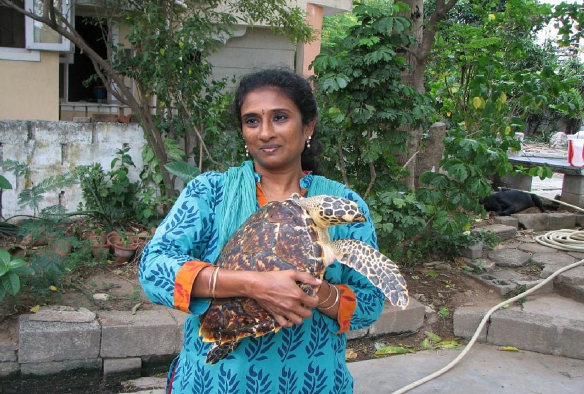 Supraja Dharini- Chairperson TREE Foundation, working for Conservation of sea turtles and dolphins 