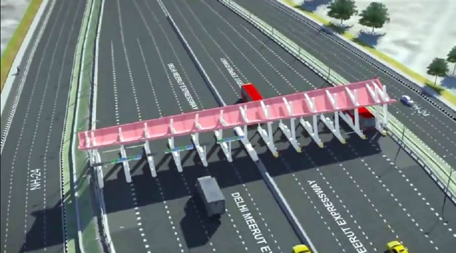 Due to poor planning, the road to Delhi Meerut expressway stop