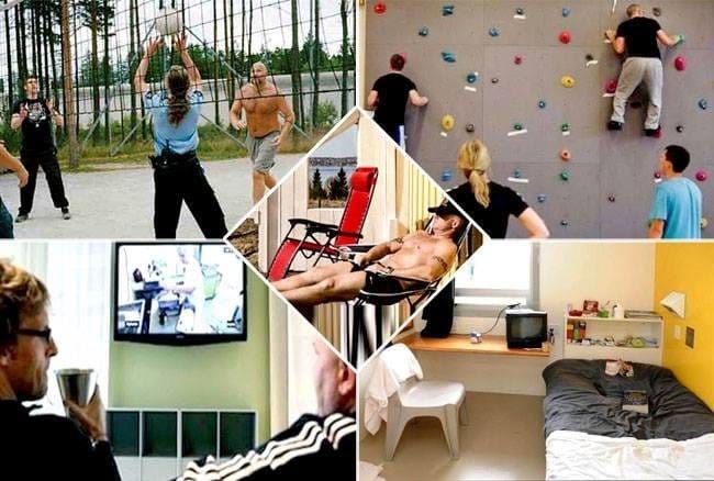 The country where prisoners have the most freedom