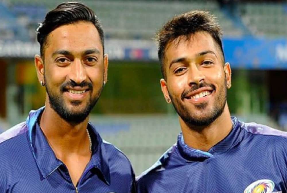 Hardik Pandya praises Krunal pandya, says- Proud of you brother, after win against New zealand
