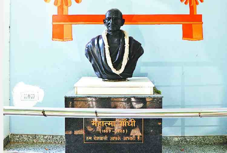 father of nation mahatma gandhi museum in sector 16 chandigarh