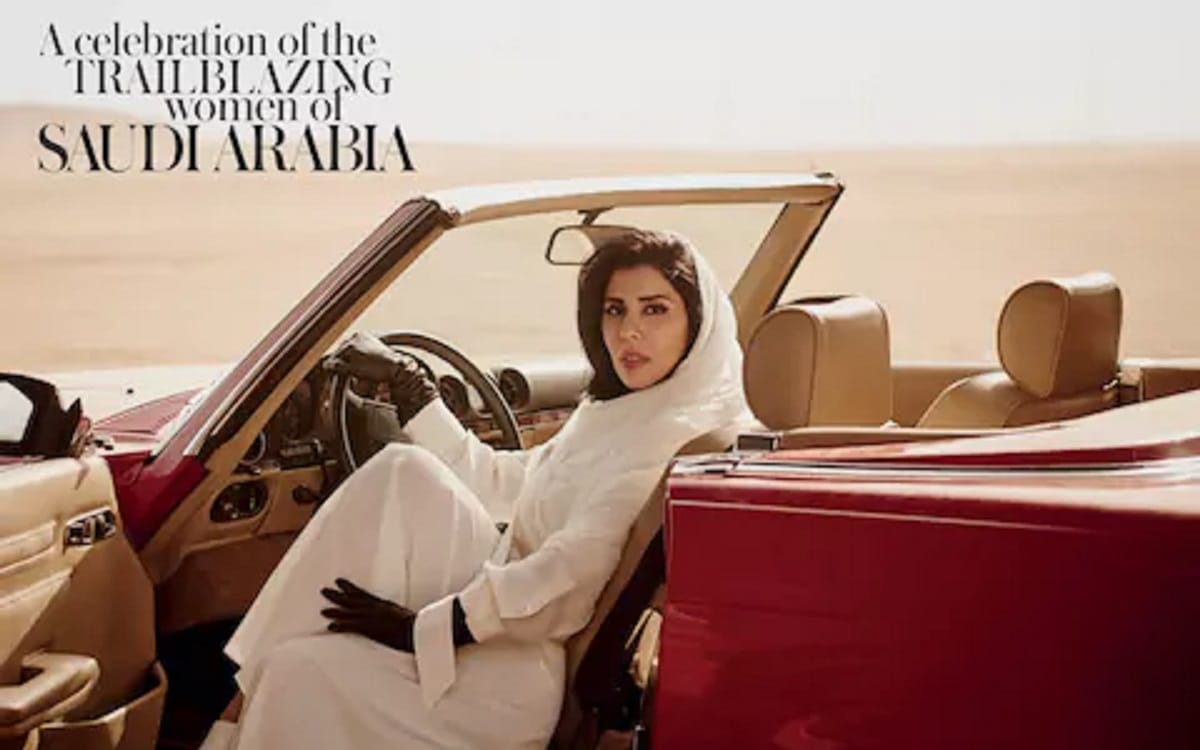 storm in Saudi Arabia because of princes photo on vogue magazine cover page