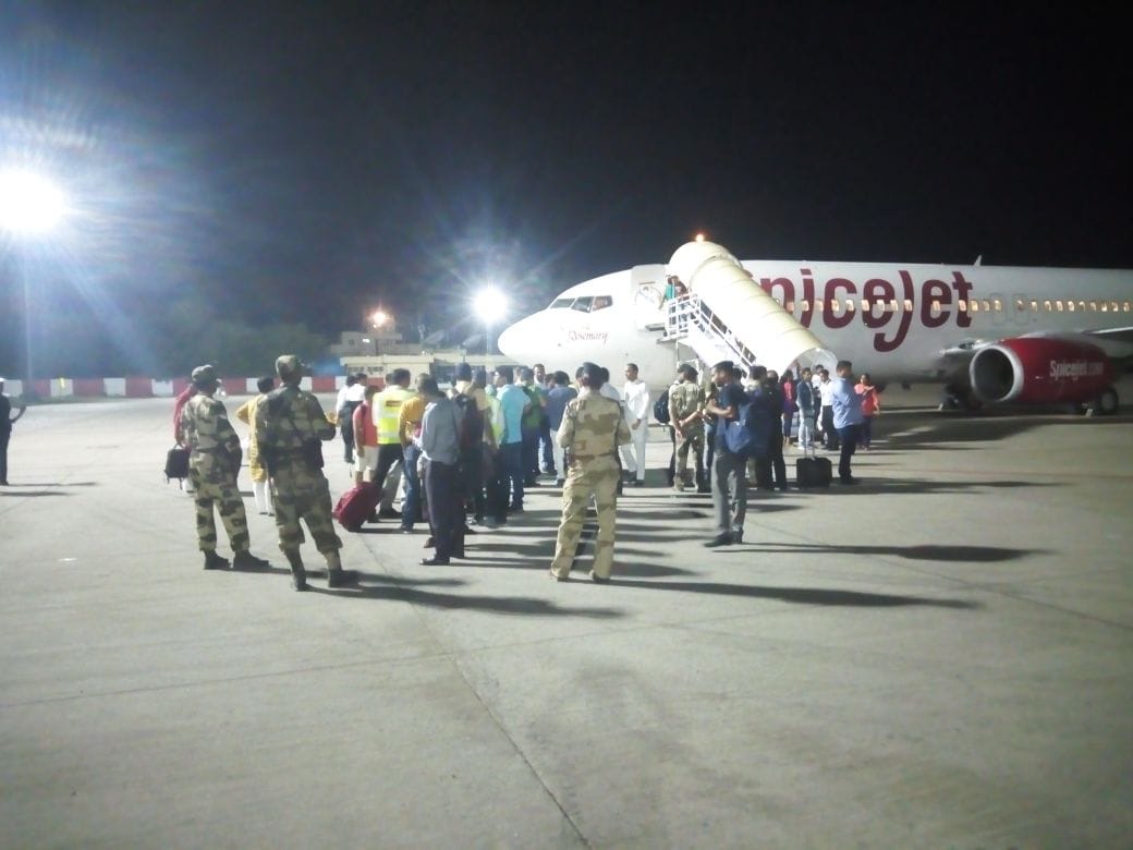Flight pilot says that my duty is over at varanasi airport