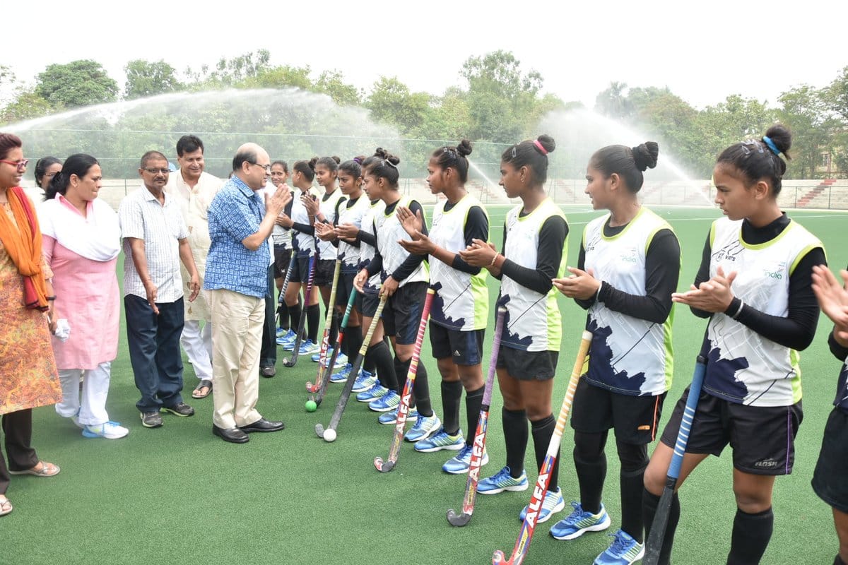 International hockey match will be played in BHU AstroTurf inaugrated