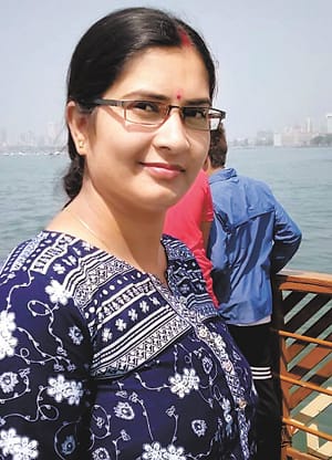 Teacher escaped with a scooter