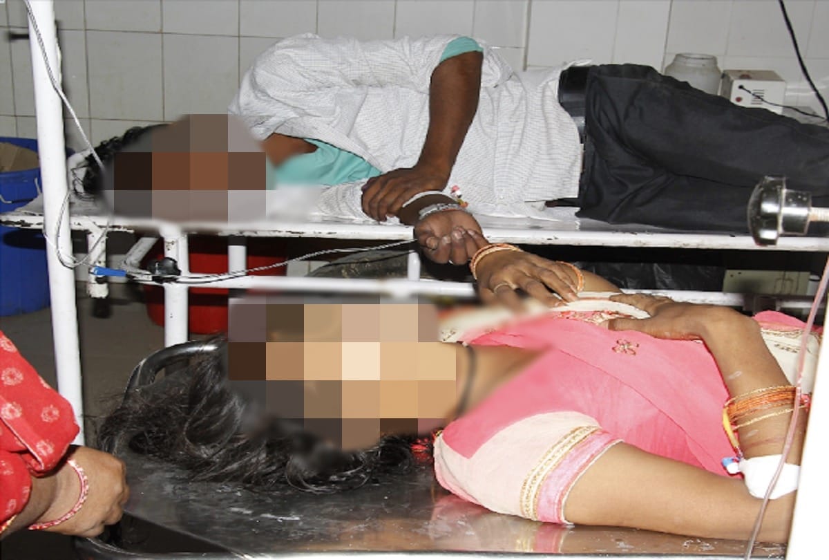 Couple eaten posion at court Campus IN bijnor