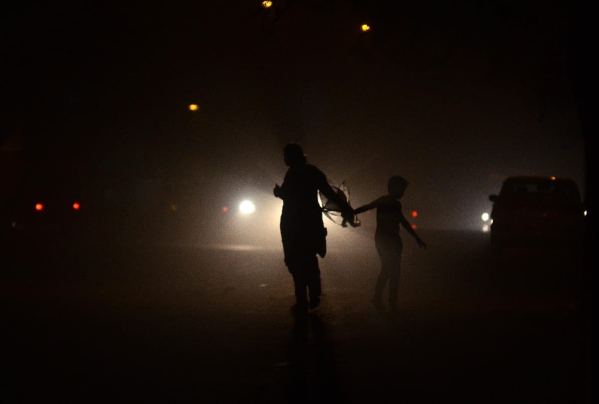 weather change and heavy rain in delhi ncr