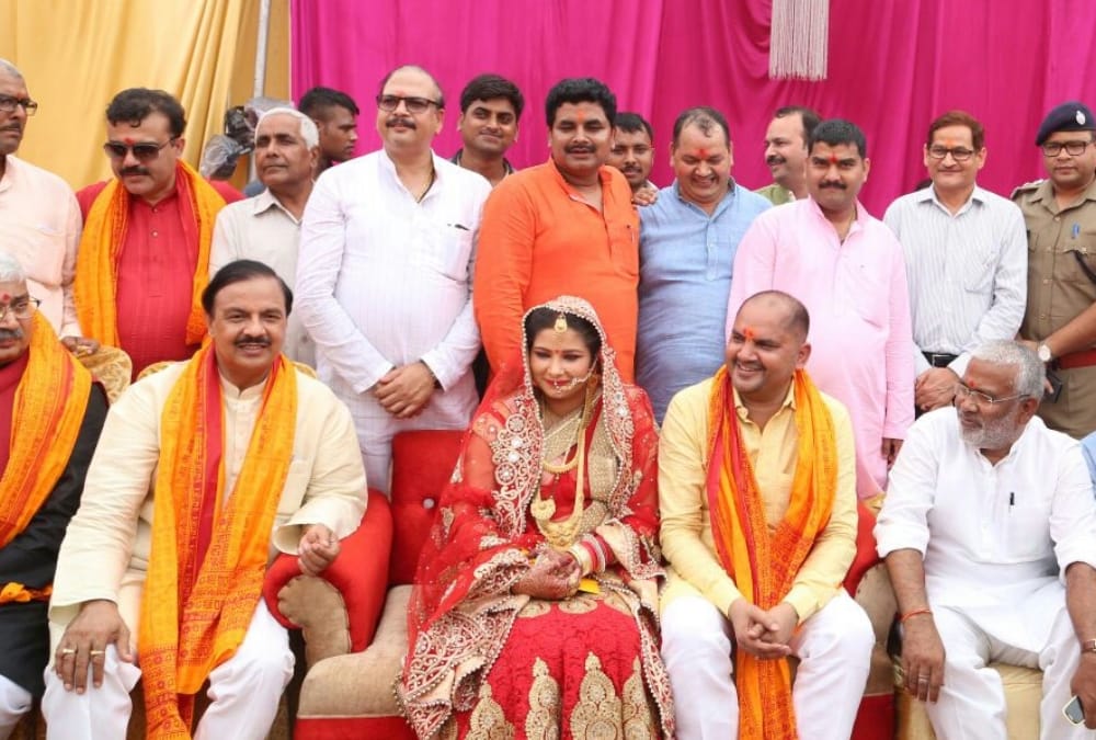 function of BJP MLA in faizabad.