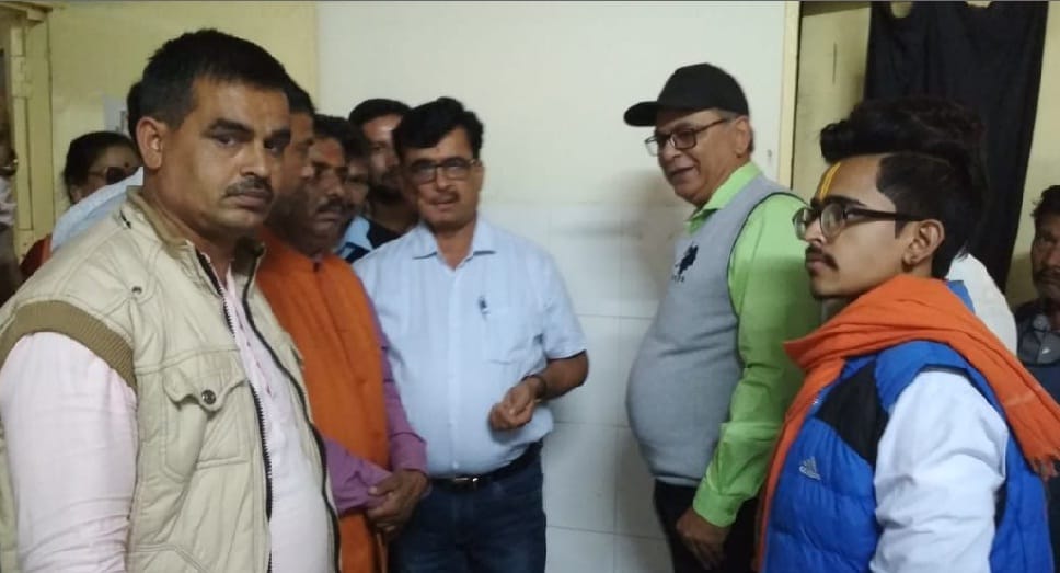 MLA Gahotudi did the inspection of the district hospital
