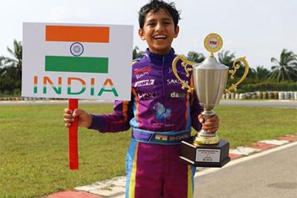 many records in the karting race are shahan ali name