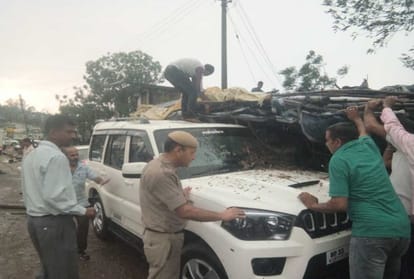 big loss to fruit crop and property due to thunderstorm in himachal