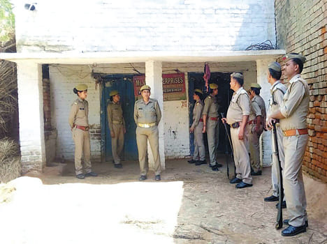 53 days after his father's death, the family returned to the village