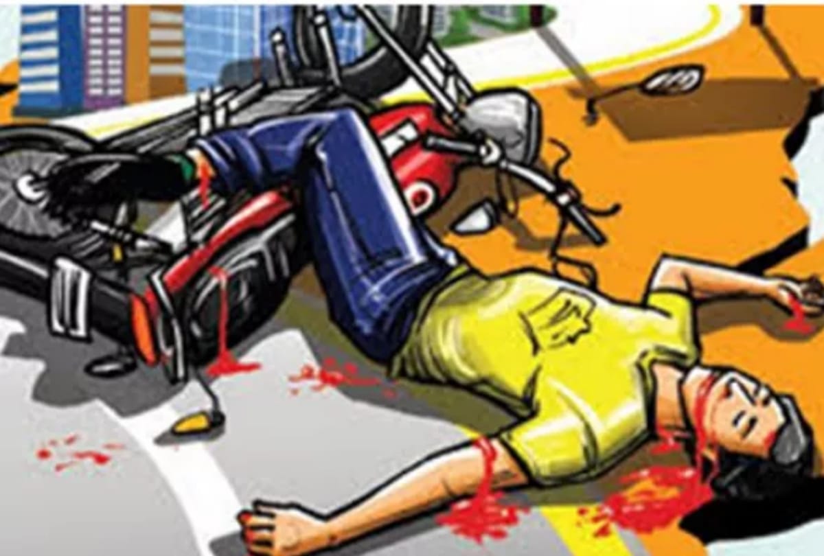 Accident in Ballia: two youths died in collision of between car and bike doctor serious