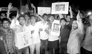Anurag's insuffer student on the road, removed candle march