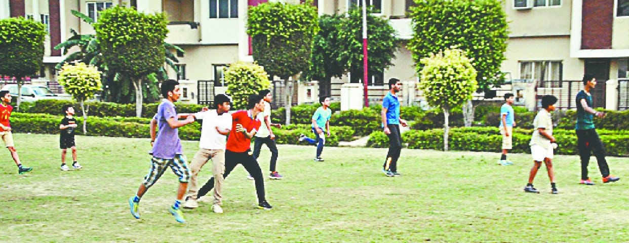sunder sarke , acche park ansal town ki pehchaan