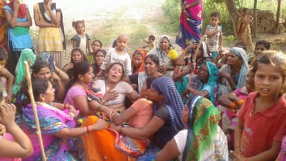 mother with two child killed for dowry in ballia
