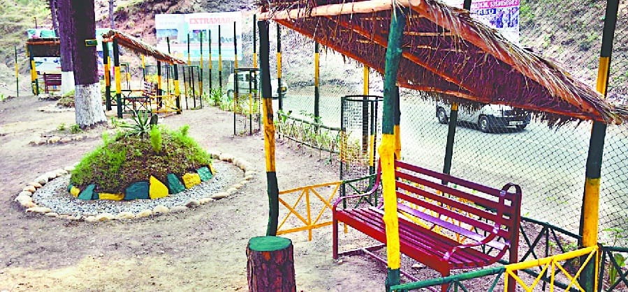 Park's gift to Almora residents of the Army's Coronation Corps