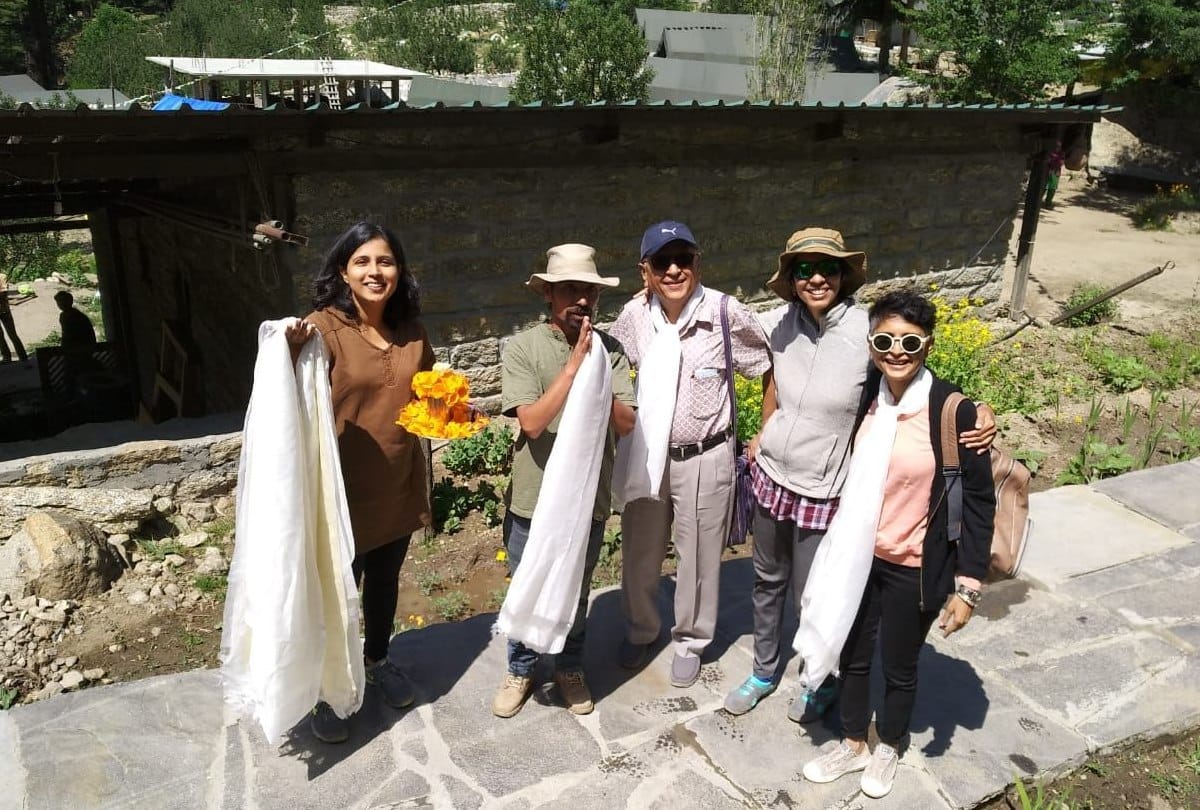 Aamir khan wife kiran rao on Holidays in Kinnaur Himachal Pradesh