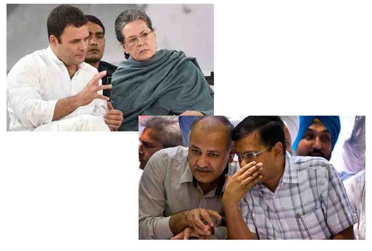 So, will it be true that AAP and Congress may form allaince against BJP at  Delhi