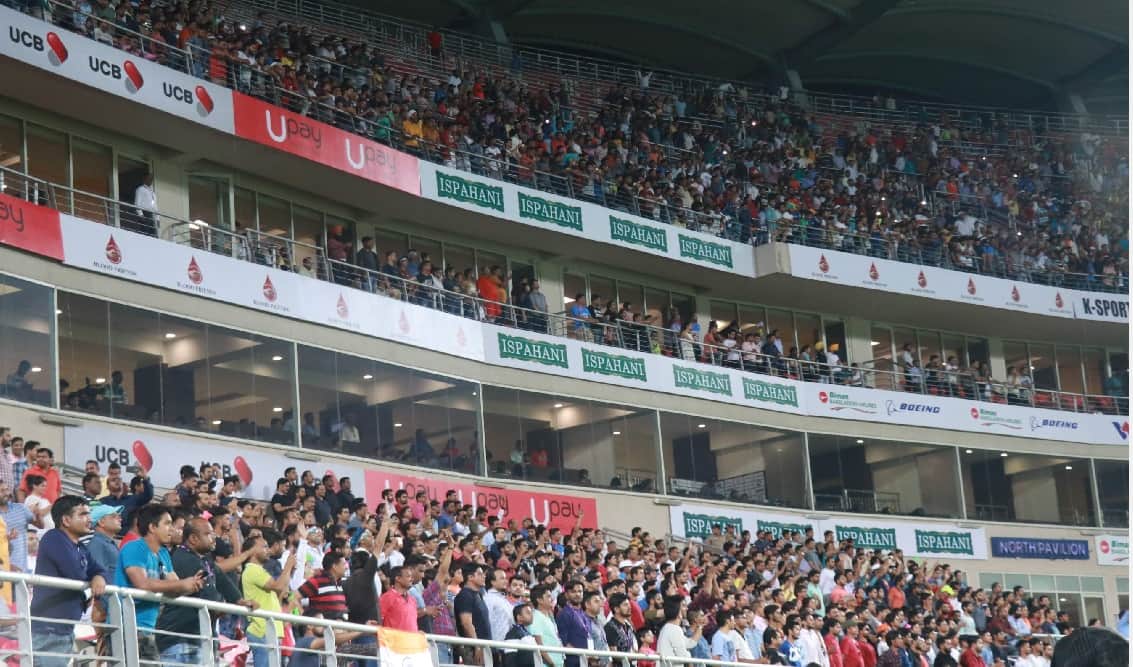 Live Photos of Afghanistan and Bangladesh T20 Match in dehradun