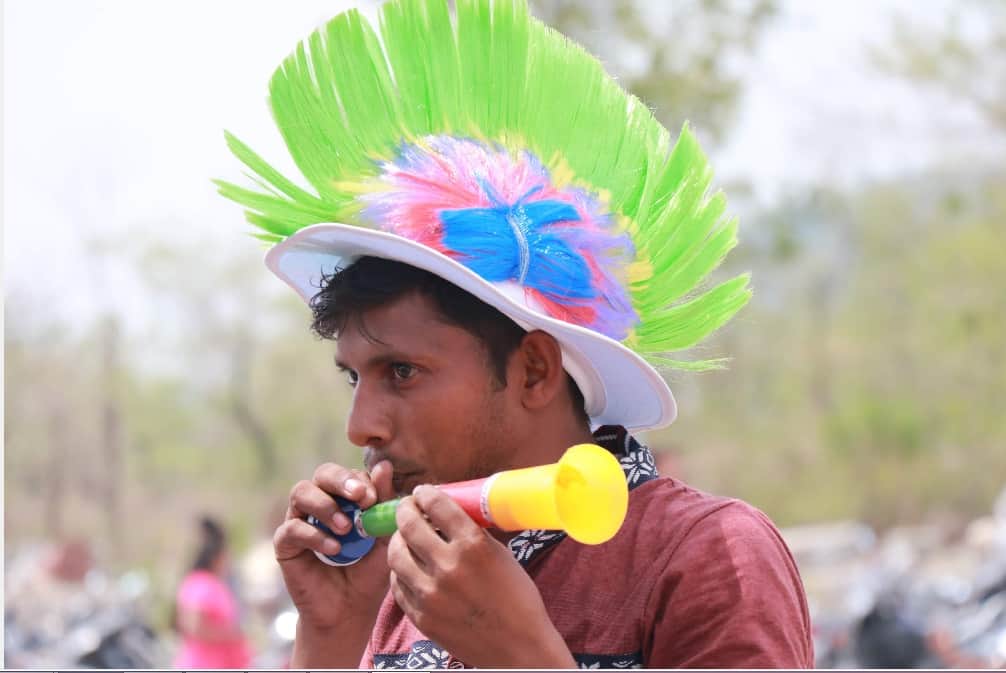 In Afghanistan and Bangladesh T20 Match in dehradun Dhoni and virat t shirt rock