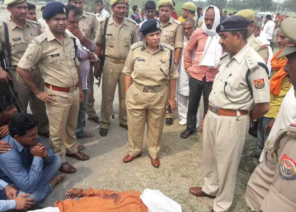 Samajwadi party worker murder in ballia