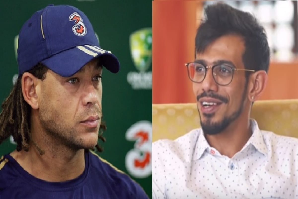 yuzvendra chahal went to hotel from stadium in towel beacause of andrew symonds
