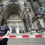 know why German police shot a man in the church