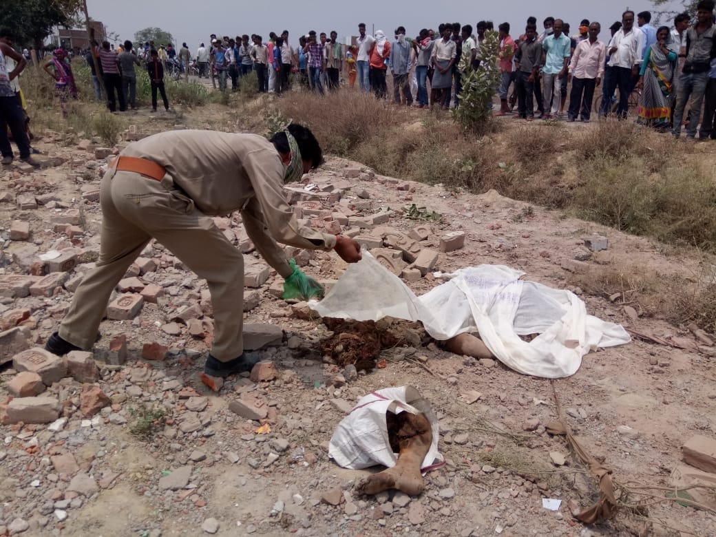 blast in lucknow kakori area 