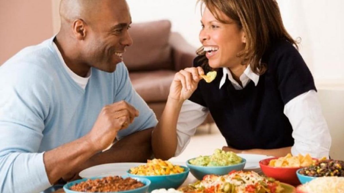 know why we eat more food when we eat with someone