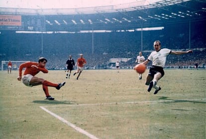 Fifa flash back: Geoff Hurst is one and only footballer to score Hattrick in final