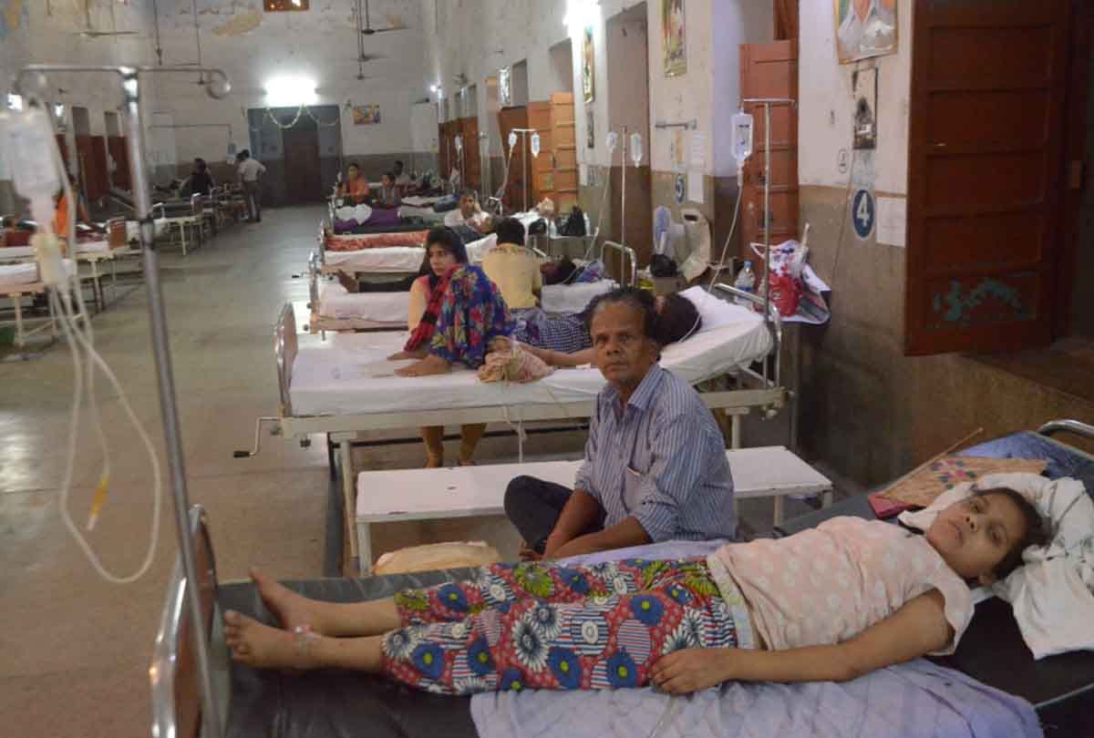 Patients with rapidly growing brain fever
