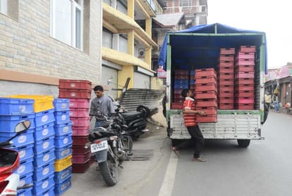 milk and vegetable crisis in Himachal due to Farmer's movement