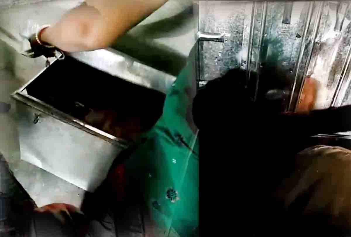 police found woman's lover in a box