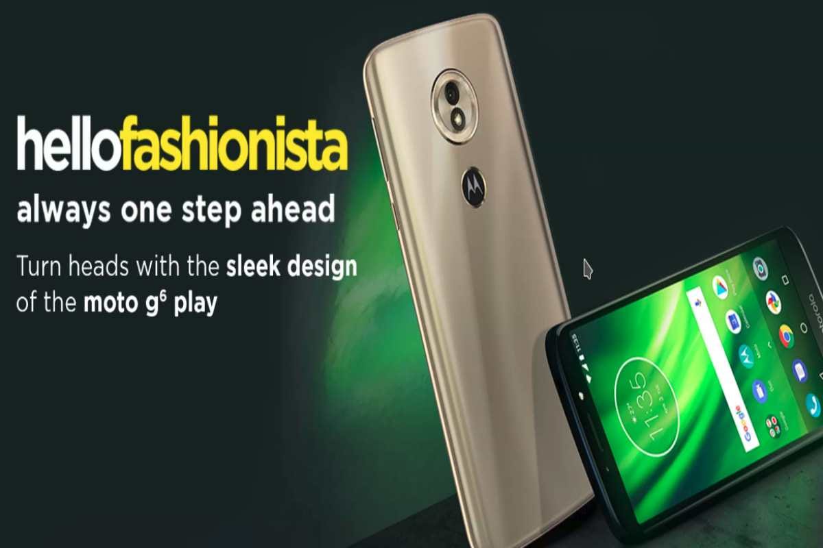 Moto G6 and Moto G6 Play 
