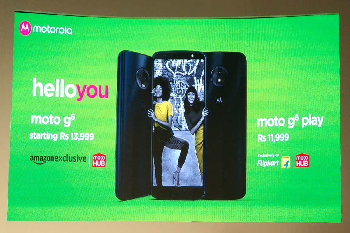 Moto G6, Moto G6 Play Launched in India, Know price and specifications