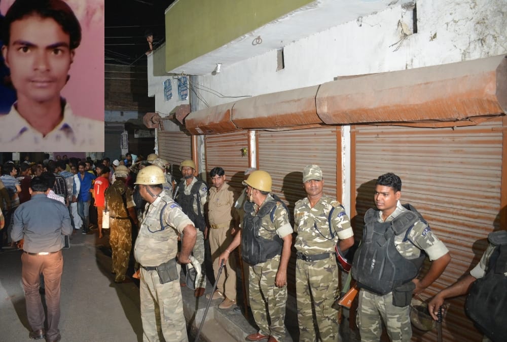 A man murdered in sadatganj in lucknow.