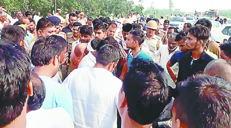 murder of retired captain in Muzaffarnagar