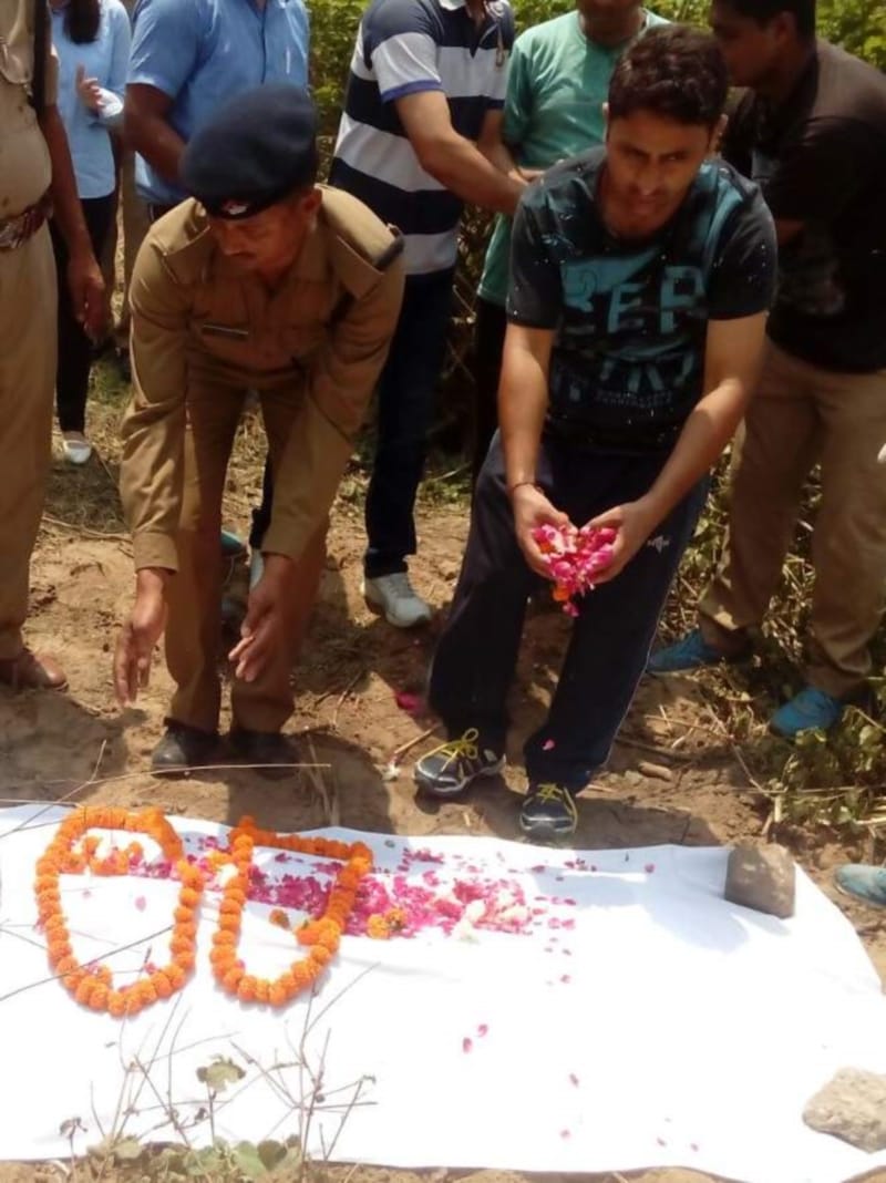 haridwar police dog death
