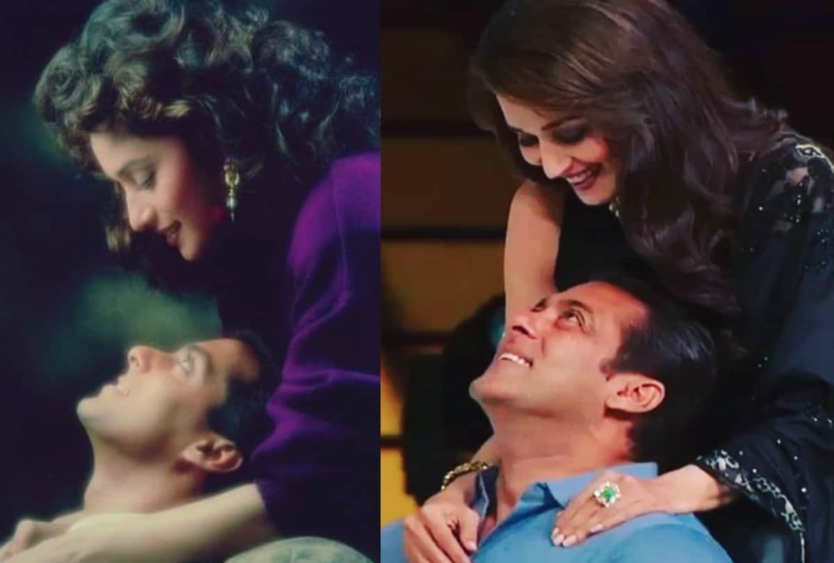 Salman Khan and Madhuri Dixit recreate Hum Aapke Hai Koun scene in Dance Deewane show 