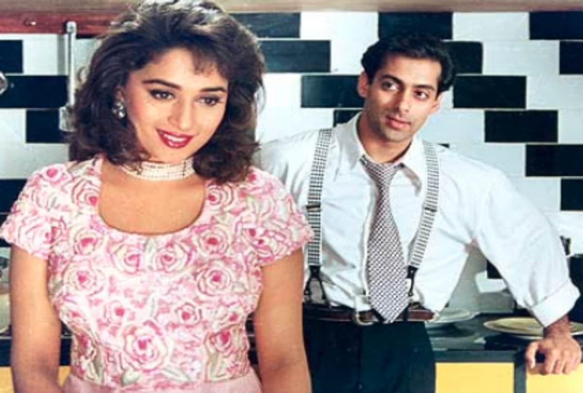 Salman Khan and Madhuri Dixit recreate Hum Aapke Hai Koun scene in Dance Deewane show 