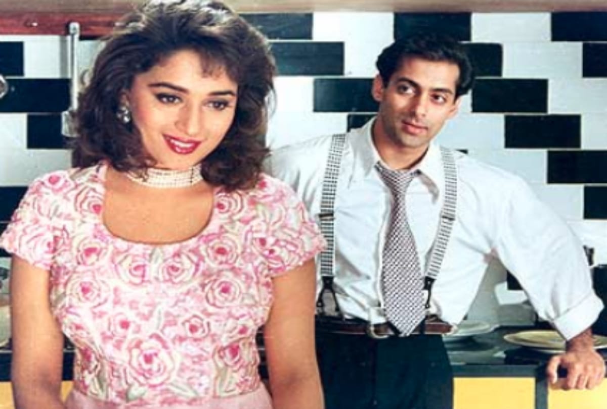 Salman Khan and Madhuri Dixit recreate Hum Aapke Hai Koun scene in Dance Deewane show 