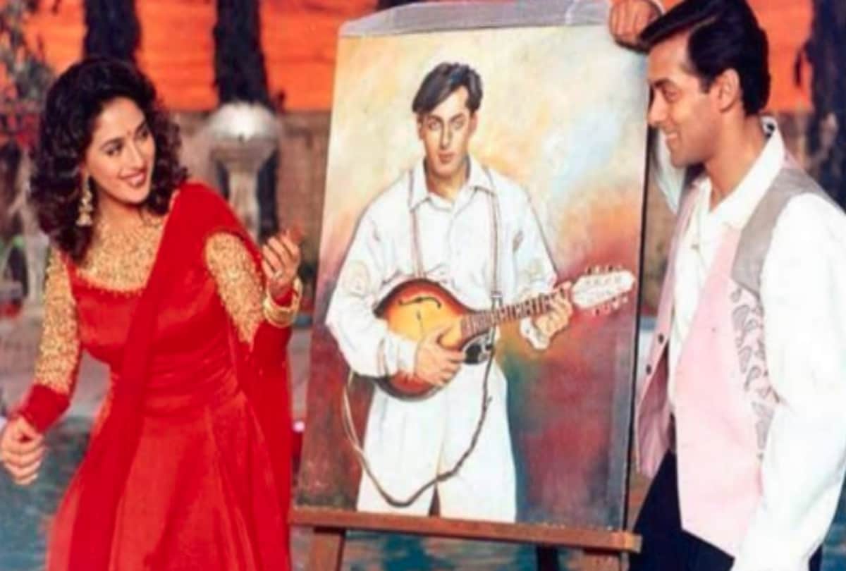 Salman Khan and Madhuri Dixit recreate Hum Aapke Hai Koun scene in Dance Deewane show 
