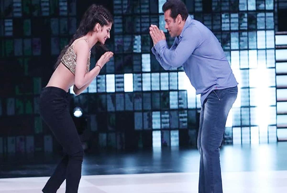 salman khan dance with a girl gets troll